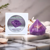 Mystic Amethyst Bliss Soap with Hidden Silver Ring