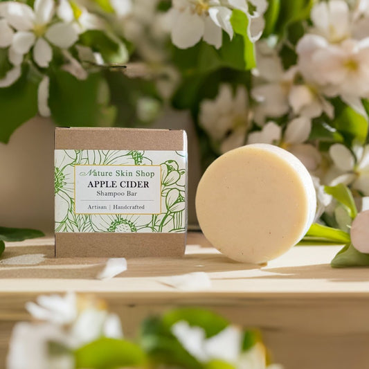 Apple Cider Shampoo Bar, Removes build up from hair and scalp - Nature Skin Shop