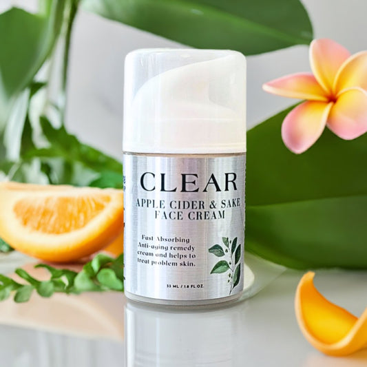 CLEAR | Apple Cider & Sake Face Cream - Nature Skin Shop