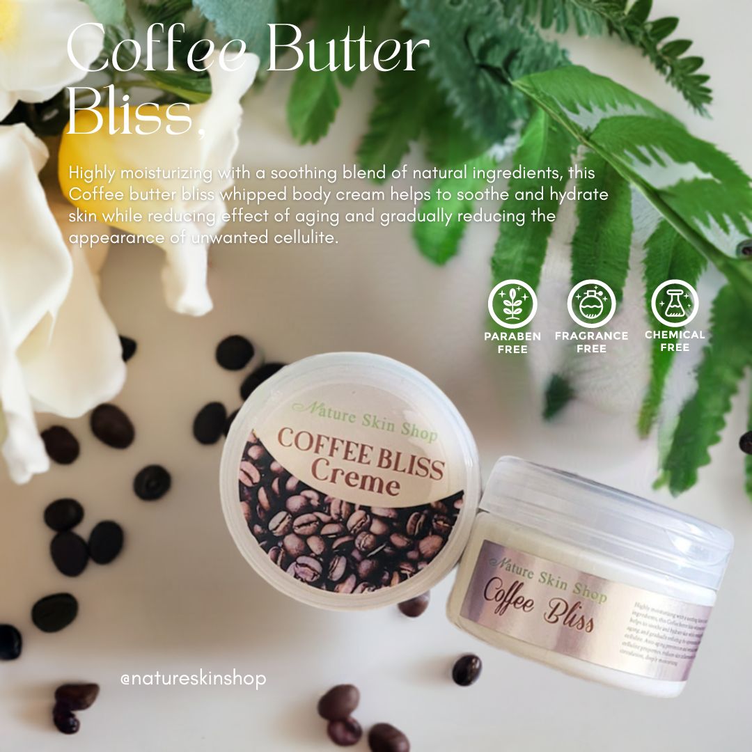 Coffee Butter Bliss, Anti - Cellulite Creme - Nature Skin Shop