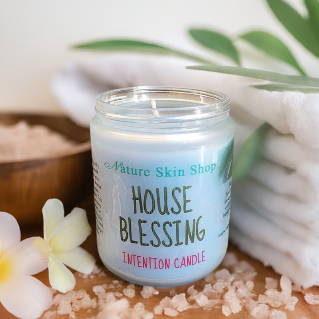 House Blessing Intention Artisan Soy Candle - Nature Skin Shop