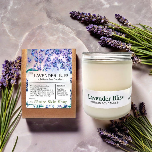 Lavender Bliss Artisan Soy Candle