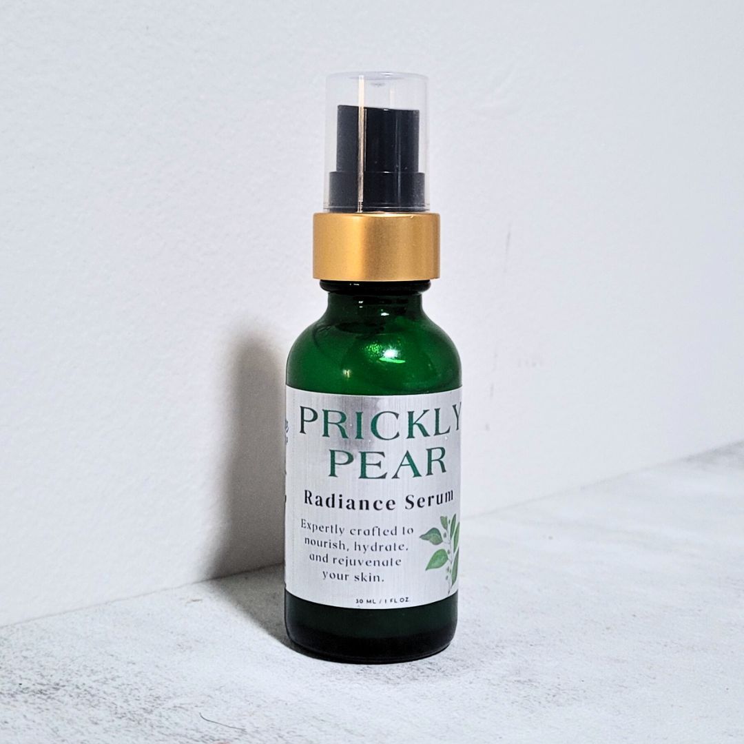 Prickly Pear Radiance Serum, Nourish, Hydrate, Rejuvenate Skin - Nature Skin Shop