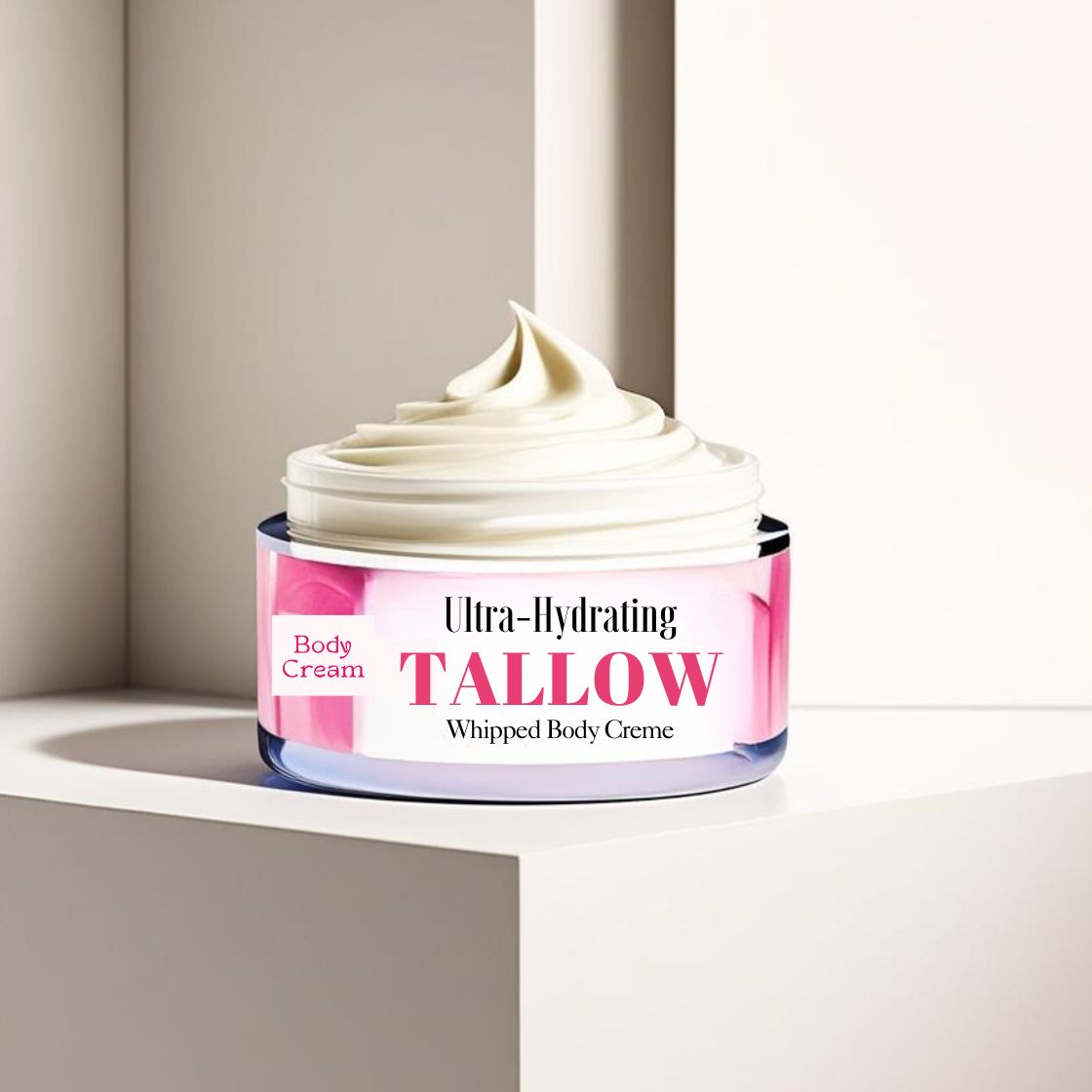 Ultra Hydrating Grass-Fed Tallow Whipped Body Cream