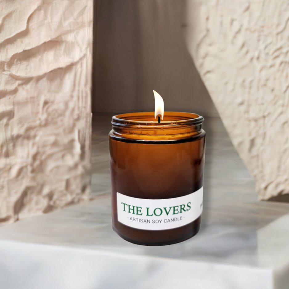 The Lovers Artisan Soy Candle - Nature Skin Shop