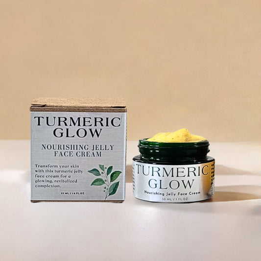 TURMERIC GLOW Nourishing Jelly Face Cream - Nature Skin Shop