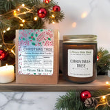 Christmas Tree Wood Wick Soy Candle